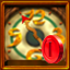 Red Challenge in the Clock Icon