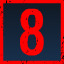 Red Eight Icon
